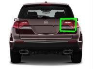 ACURA MDX LAMPA TYL KLAPA PRAWA WEW 2010 10 11 12 13