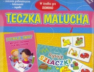 Ł1- TECZKA MALUCHA - łamigłówki, kolorowanki, zagadki, domino