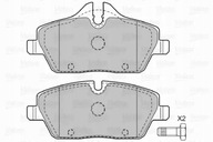 KLOCKI HAMULCOWE PRZÓD Valeo 598699 BMW MINI