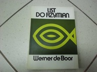 LIST DO RZYMIAN - Werner de Boor