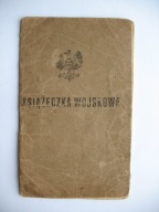 SIEMIANOWICE KATOWICE-WEŁNOWIEC KSIĄŻECZKA WOJSKOWA SIERŻANTA W.P. 1925 r.