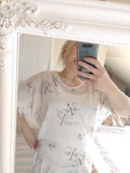 Apricot tunika koszula bluzka ptaki rozm S