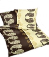 Pościel kora lux 160x200 + 2x70x80 guzik K 176-2 b-x