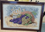 70. Obraz haft krzyżykowy