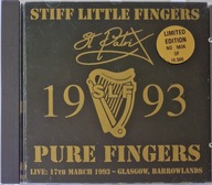 Stiff Little Fingers Pure Fingers Live St Patrix 1993 Numerowana CD Irl