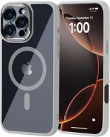 Etui Obudowa ochronna Plecki do IPhone 16 Pro Max MagSafe Silikon Szary