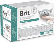 Brit Veterinary Cat Pouch Sterilised 85g