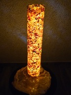 Ekskluzywna lampa z bursztynem