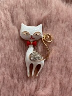 BROSZKA PRZYPINKA PIN KOTY CATS KOTKI CAT AGRAFKA PINS KOTEM KOTKIEM MODNA