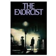 „The Exorcist” – Kultowy Plakat Filmowy w Stylu Vintage
