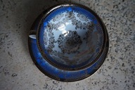 BAVARIA FILIŻANKA PORCELANA ANTYK ZŁOCONA KOBALT KOLEKCJONERSKA UNIKAT