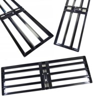 RĘCZNY NIWELATOR TERENU METALOWY RÓWNIARKA DO TRAWNIKA ROZGARNIARKA 90X30cm