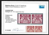 WM Gdańsk Fi.148 ** DUŻY ZĄB WYRÓWNAWCZY /o 3 mm większy/- ATEST