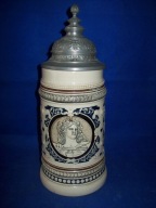 dobra cena -[@o6] Przesliczny --Stary kufel--1L ok, 1880-r-19-