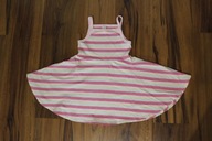 sukienka dziewczęca 98 104 110 na ramiączkach pasy