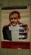 Stary plakat Karol Szymanowski wystawa projekt Cyprian Kościelniak 1982