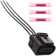 Kostka Wtyczka Czujnika Złącze Elektryczne 1J0973723 do VW AUDI 3P+przewody