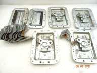 zestaw okucia zamek motylek SIMMONS 4szt narożnik 8szt uchwyt 2szt