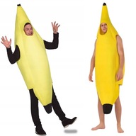 KOSTIUM BANAN NA HALLOWEN STRÓJ PRZEBRANIE PREZENT URODZINY IMPREZY UNISEX
