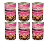 Arquivet Fresh klopsiki z kurczaka w sosie 6x400g
