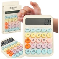 Kalkulator biurowy - kolorowe okrągłe przyciski