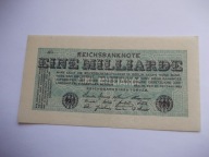 NIEMCY 1 MILLIARDE MARK 1923