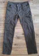 Męskie spodnie jeans zieleń/khaki 46 CN175/88A bawełna