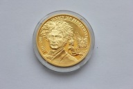 Wielcy Polacy-Jan Paderewski -plater. złotem lub inny numizmat z tej serii