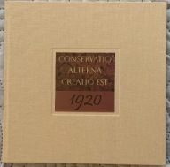 CONSERVATIO AETERNA CREATIO EST 1920