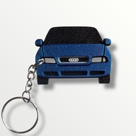 Brelok Audi A4 B5 - Personalizowany kolor, zawieszka samochód do kluczy