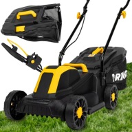 Kosiarka Elektryczna 2000W, Lekka z Koszem 32L, Regulacja 32cm