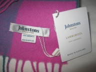 JOHNSTONS szal 100% LAMBSWOOL (NOWY z metką)