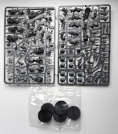 Wh40k - Chaos Space Marines Terminators - 5 Modeli - Wypraski