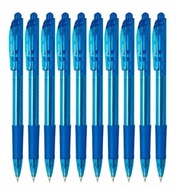 DŁUGOPISY PENTEL BK417 WOW NIEBIESKIE 0.7 MM AUTOMATYCZNE 10 SZTUK