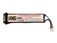 Akumulator Li-Po 680mAh 7,4V Micro [IPower] Do pistoletów elektrycznych ASG
