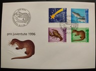 !! ZWIERZĘTA - SZWAJCARIA 1976 - KOPERTA FDC - STAN BDB !