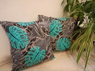 PODUSZKI DEKORACYJNE ZESTAW 2szt BAWEŁNA 100%