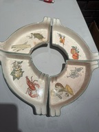 Półmiski miseczki ceramiczne na przekąski przystawki (4 sztuki) vintage