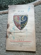 Wrocław stary duży plan miasta + mapa 1948r