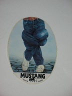 MUSTANG Jeans naklejka z PRL