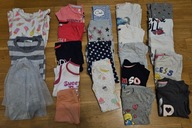Zestaw ubranek dziecięcych r.110, 22 sztuk (4 zł sztuka)