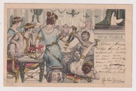 Quo Vadis Orgia u Nerona 1907r. G.G. Bruno Ręcznie Kolorowana l496