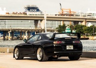 Plakat A3 - Toyota Supra MK4 JZA80 Rear