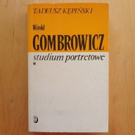Tadeusz Kępiński - Witold Gombrowicz studium portretowe