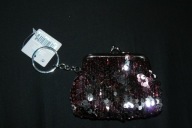 brelok - portmonetka cekinowa 2w1