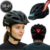 KASK ROWEROWY ROWERU HULAJNOGI SPORTOWY MTB REGULOWANY 58 61CM MĘSKI DAMSKI