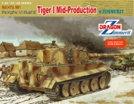 * Dragon - 1:35 * Tiger I Mid-Produciton w/Zimmerit