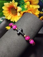 Bransoletka różaniec tygrysie oko