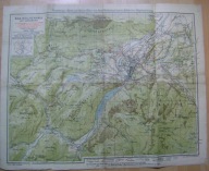 MAPA-NIEMCY -BAD REICHENHALL -lata 30-te