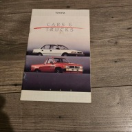 Toyota Cars&Trucks 1988 USA Land Cruiser 4Runner 4x4 Trucks Supra Celica.